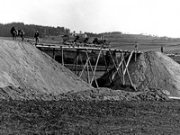 Die Bauarbeiten 1901