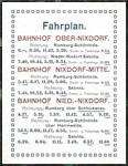 Fahrplan 1914