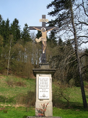 Kříž u Mittelmühle
